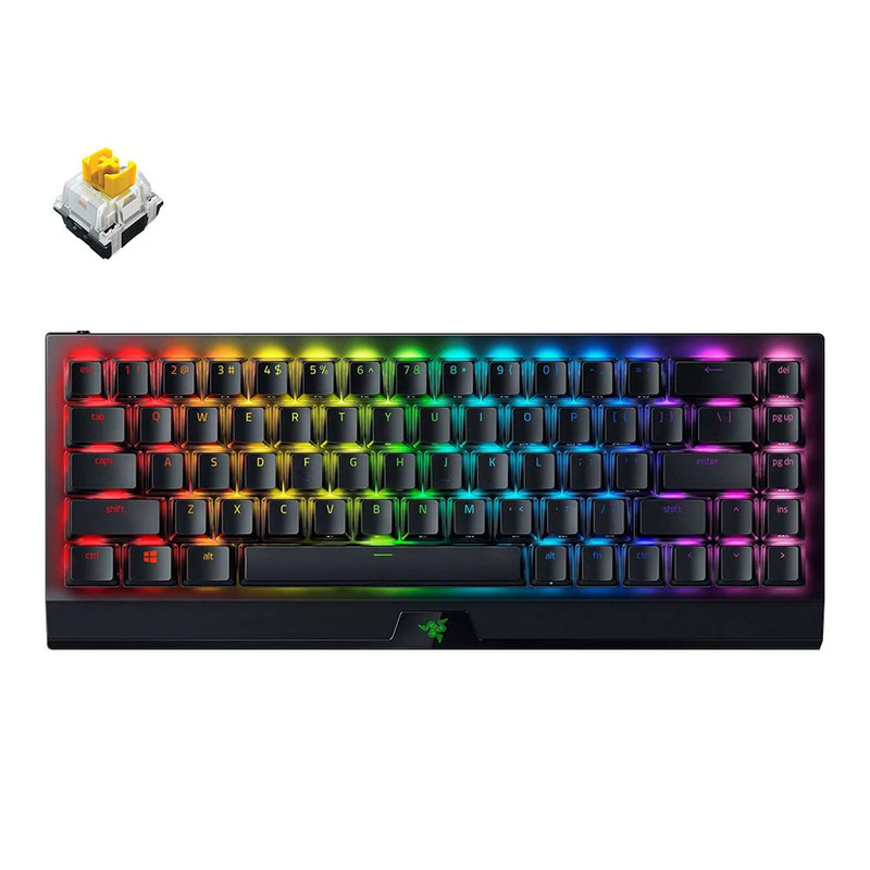 Razer BlackWidow V3 Mini HyperSpeed Mechanical Gaming Keyboard - Phantom Edition - لوحة مفاتيح